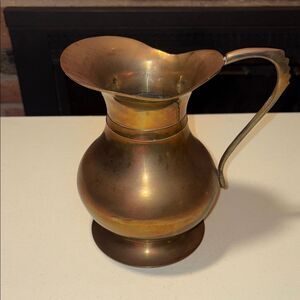 Vintage Brass Pitcher